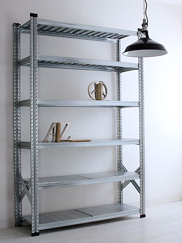 METALSISTEM メタルシステム 6TIER STEEL SHELF W インテリア