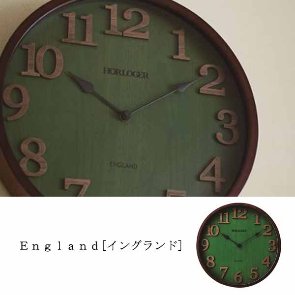 England イングランド 壁掛け時計 0252 Zk Cl 7542 インテリアショップ Mobile Grande モビリグランデ パイン家具 オーク家具 ホワイト家具 シャンデリア専門店