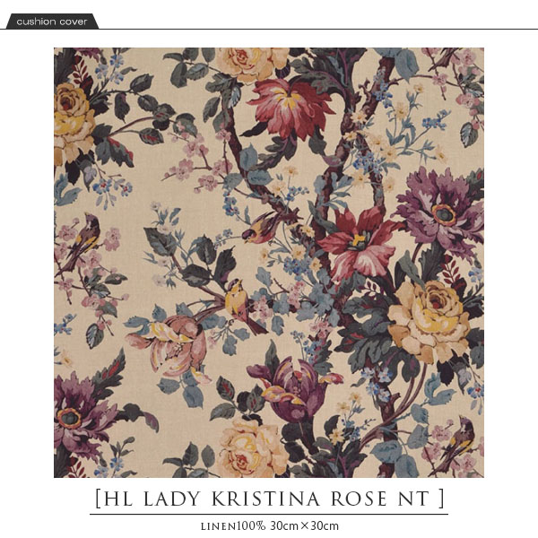 Liberty リバティプリント フローレットロンドンhome クッションカバー レディ クリスティーナ ローズ Nt 30cm 30cm 玄関前渡送料無料 Os インテリアショップ Mobile Grande モビリグランデ パイン家具 オーク家具 ホワイト家具 シャンデリア専門店