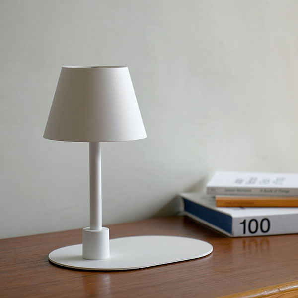 PLANTE portable lamp S WH ポータブルランプ ホワイト テーブルランプ