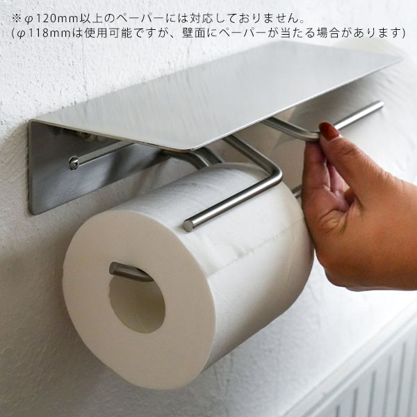 put ペーパーホルダー ダブル ステンレス