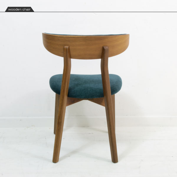 SQUARE ROOTS BOMA CHAIR SMOKED OAK/NAVY FABRIC ボーマチェアー 椅子
