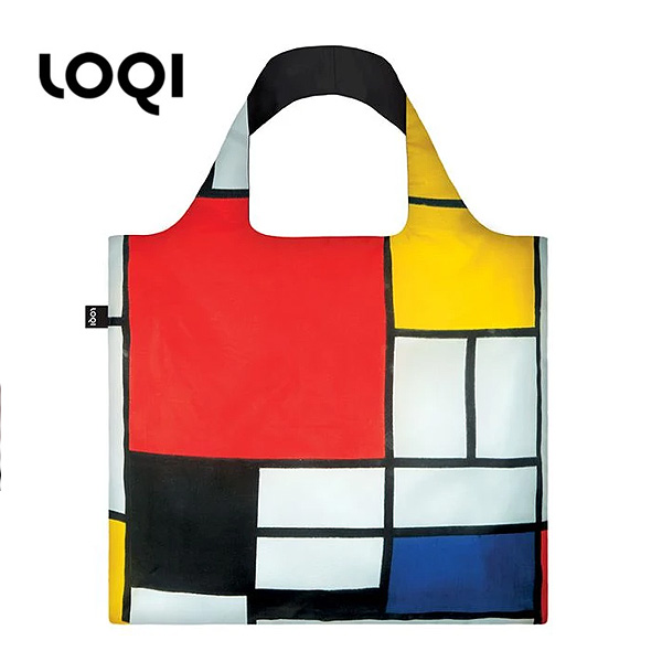 エコバッグ ポーチ付タイプ ナイロンバッグ Loqi Graphic Score インテリアショップ Mobile Grande モビリグランデ パイン家具 オーク家具 ホワイト家具 シャンデリア専門店