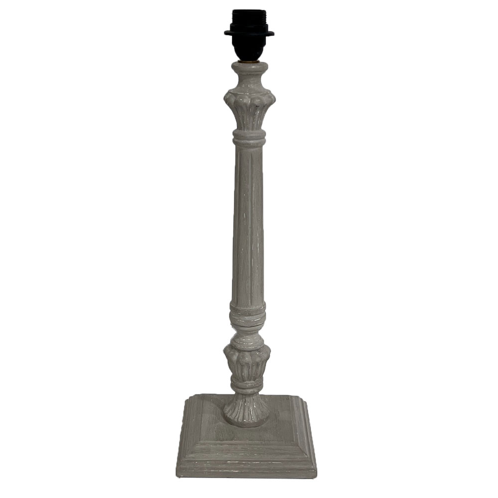 【表参道店展示】BLANC PEINTURE フレンチスタイルテーブルランプ アンティーク加工 AG色 E26 LED電球対応 国内仕様変更【PSE取得商品】【シェード別売】