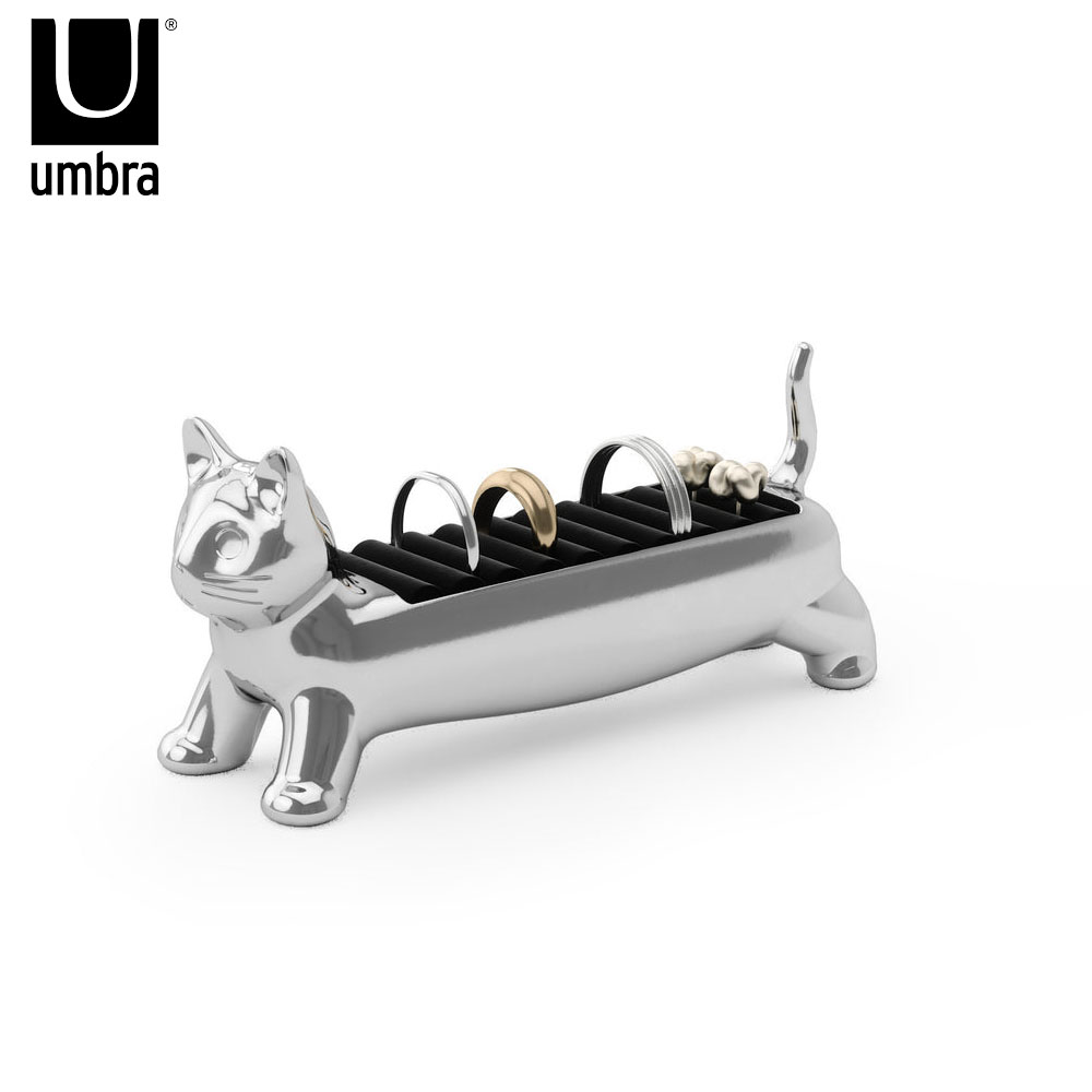 Umbra アンブラ アリ キャット リングホルダー シルバー アクセサリー置き 猫 北欧 雑貨