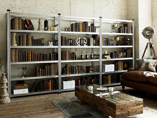 METALSISTEM メタルシステム 5TIER STEEL SHELF W1200|インテリア