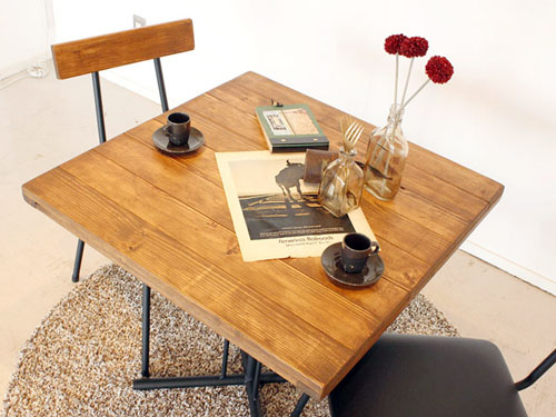 Web限定 Cafe Line アイアンカフェテーブル Used仕上げ インテリアショップ Mobile Grande モビリグランデ パイン家具 オーク家具 ホワイト家具 シャンデリア専門店